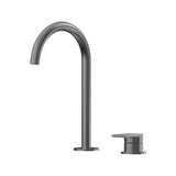 Lekki Hob Basin Mixer Set 175 Curved Spout Lead Free