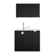 Marlo Black Laundry 1715x600x2100 (Style A)