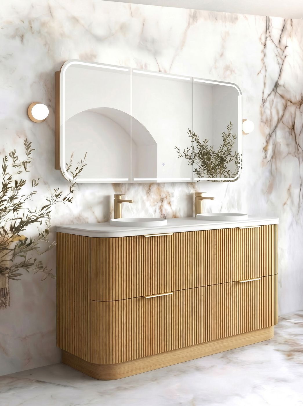 1800-HAVANA_Fluted_Curved_Floor_Standing_Vanity_Woodland_Oak