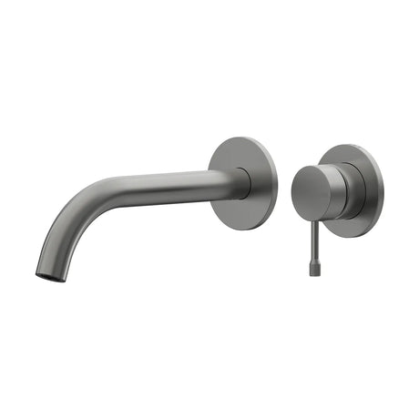 Leora Wall Basin/Bath Mixer Set 220 Curved Spout Lead Free