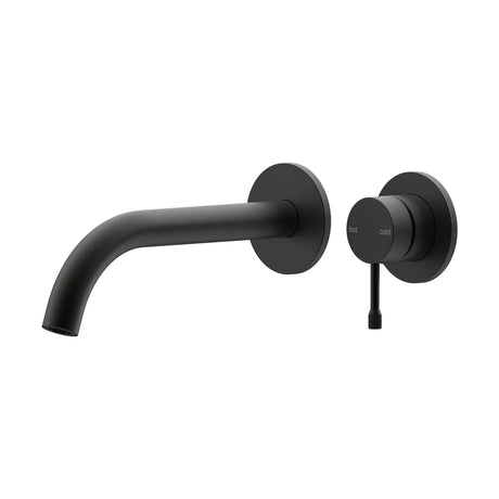Leora Wall Basin/Bath Mixer Set 220 Curved Spout Lead Free