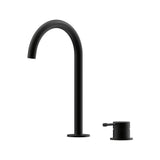 Leora Hob Basin Mixer Set 175 Curved Spout Lead Free