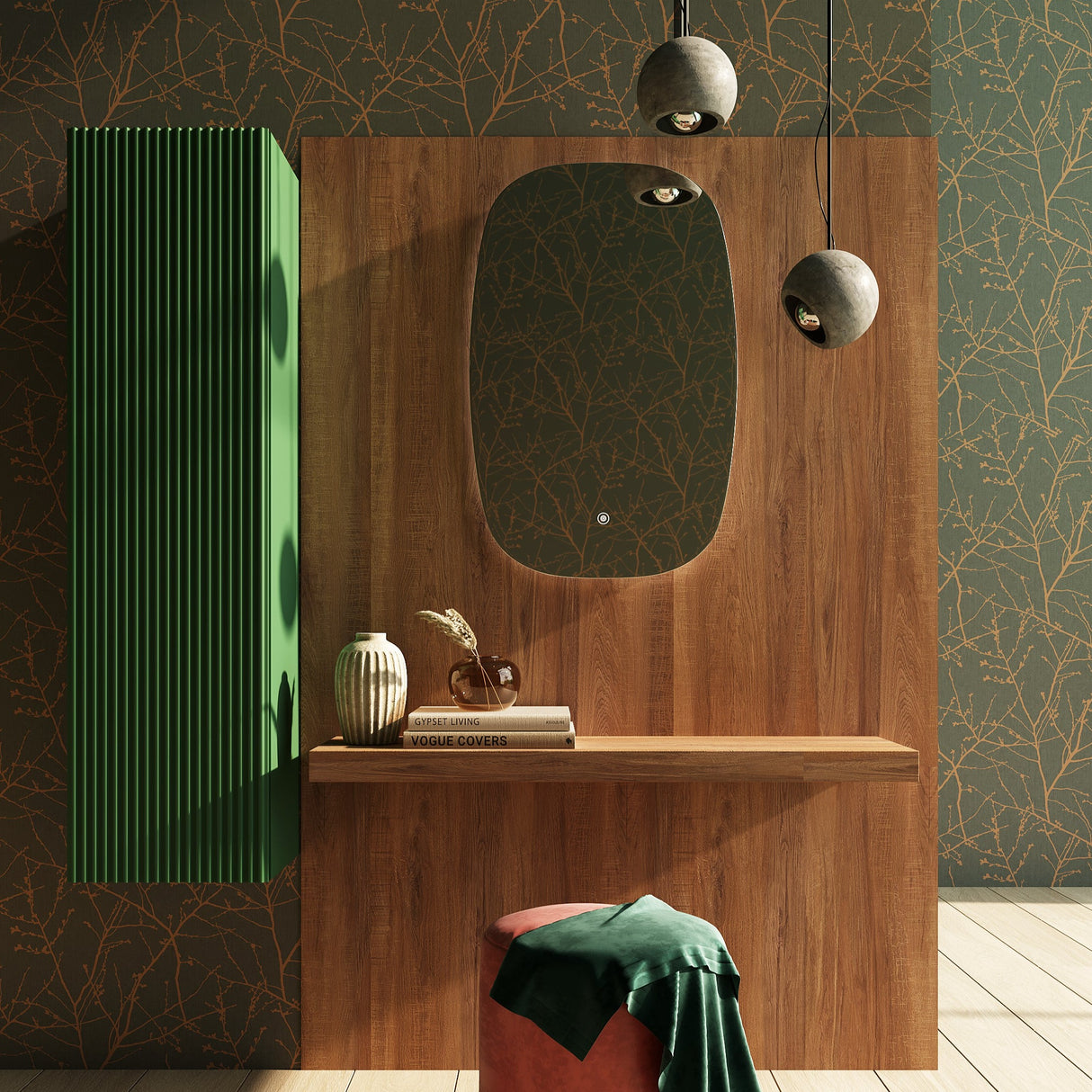 Rimini Tall Boy Rain Forest Green