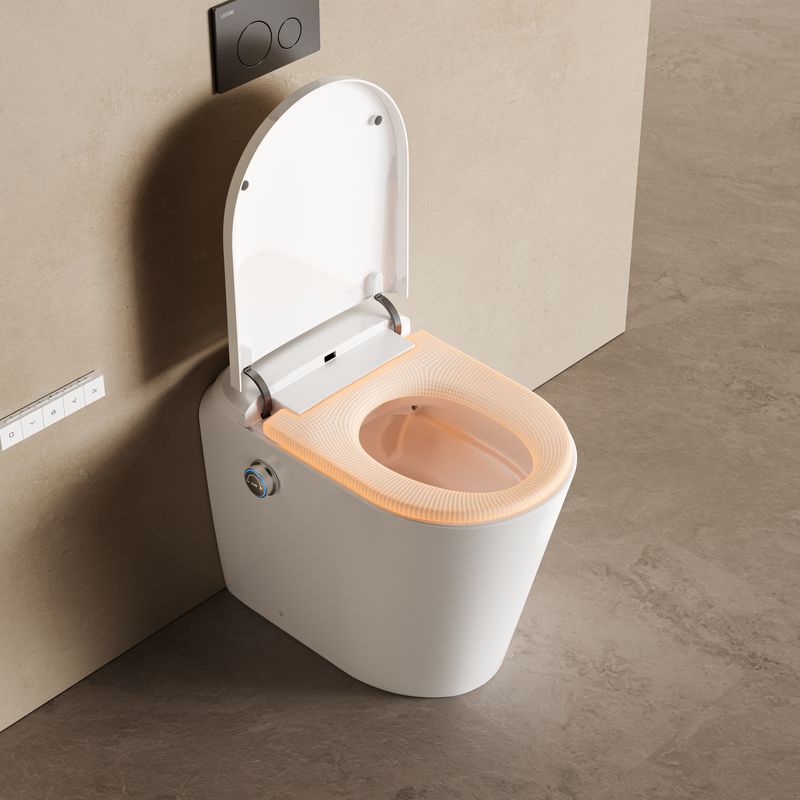 AUTOLUX Rimless Wall Faced Floor Smart Toilet