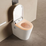 AUTOLUX Rimless Wall Faced Floor Smart Toilet
