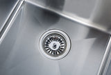 POS Double Bowl Handmade Stainless Steel Sink 660x450x200mm