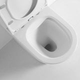 London Rimless Back To Wall Toilet Suite (Gloss White)