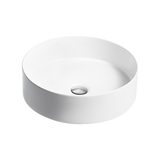 KOHLER Mica Round Slim Rim Basin (Gloss White/ Gloss Black)