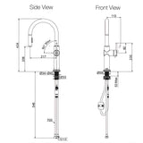 KOHLER Crue Pull- Down Kitchen Faucet