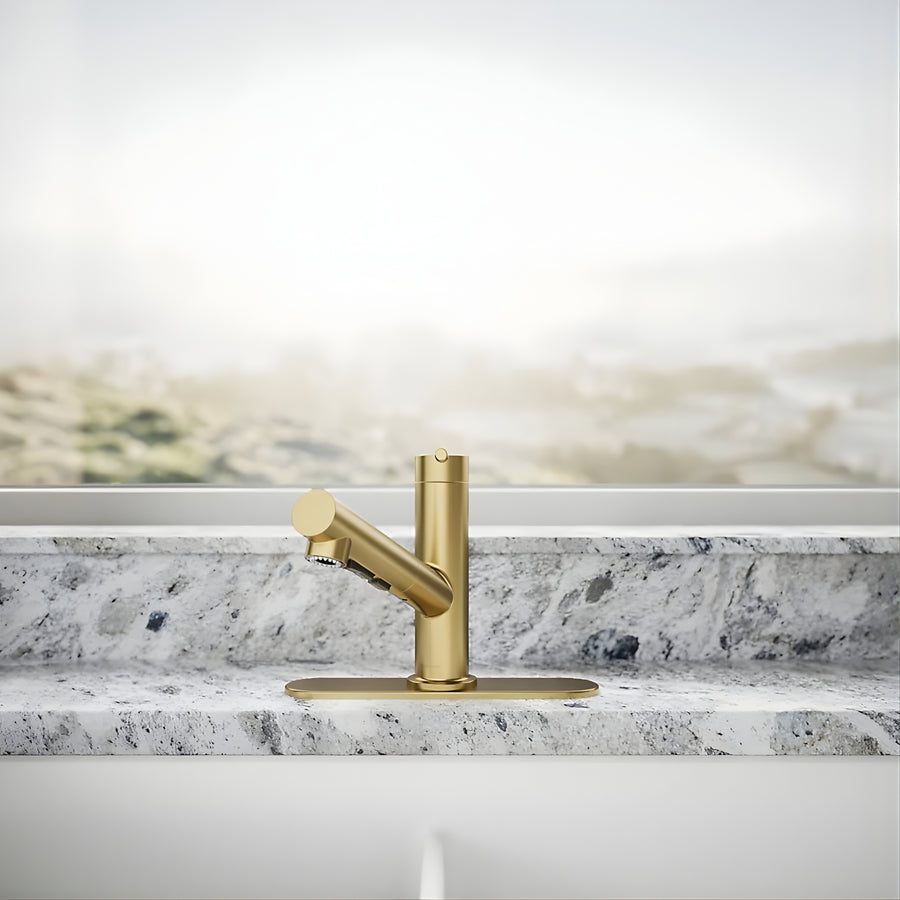 KOHLER Crue Pull-Out Kitchen Mixer
