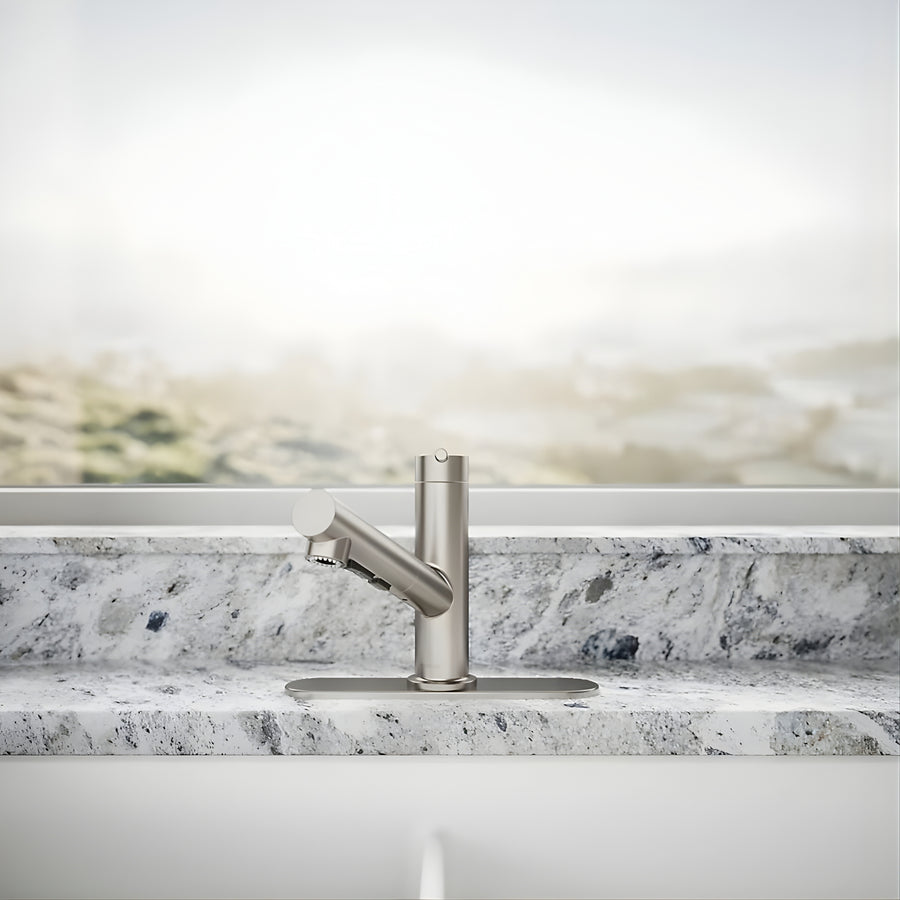 KOHLER Crue Pull-Out Kitchen Mixer