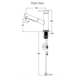 KOHLER Crue Pull-Out Kitchen Mixer