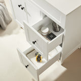 Harrington Freestanding PVC Vanity 900mm (Matte White)