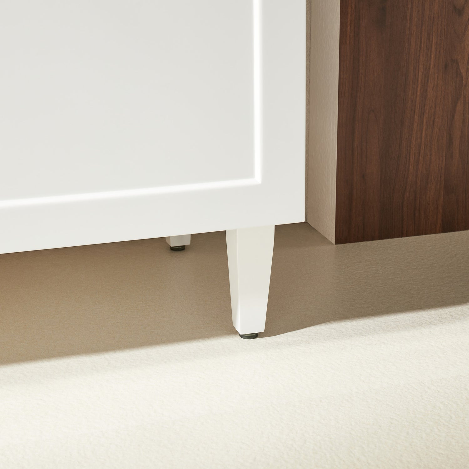 Harrington Floor PVC Cabinet Vanity 750mm (Matte White)