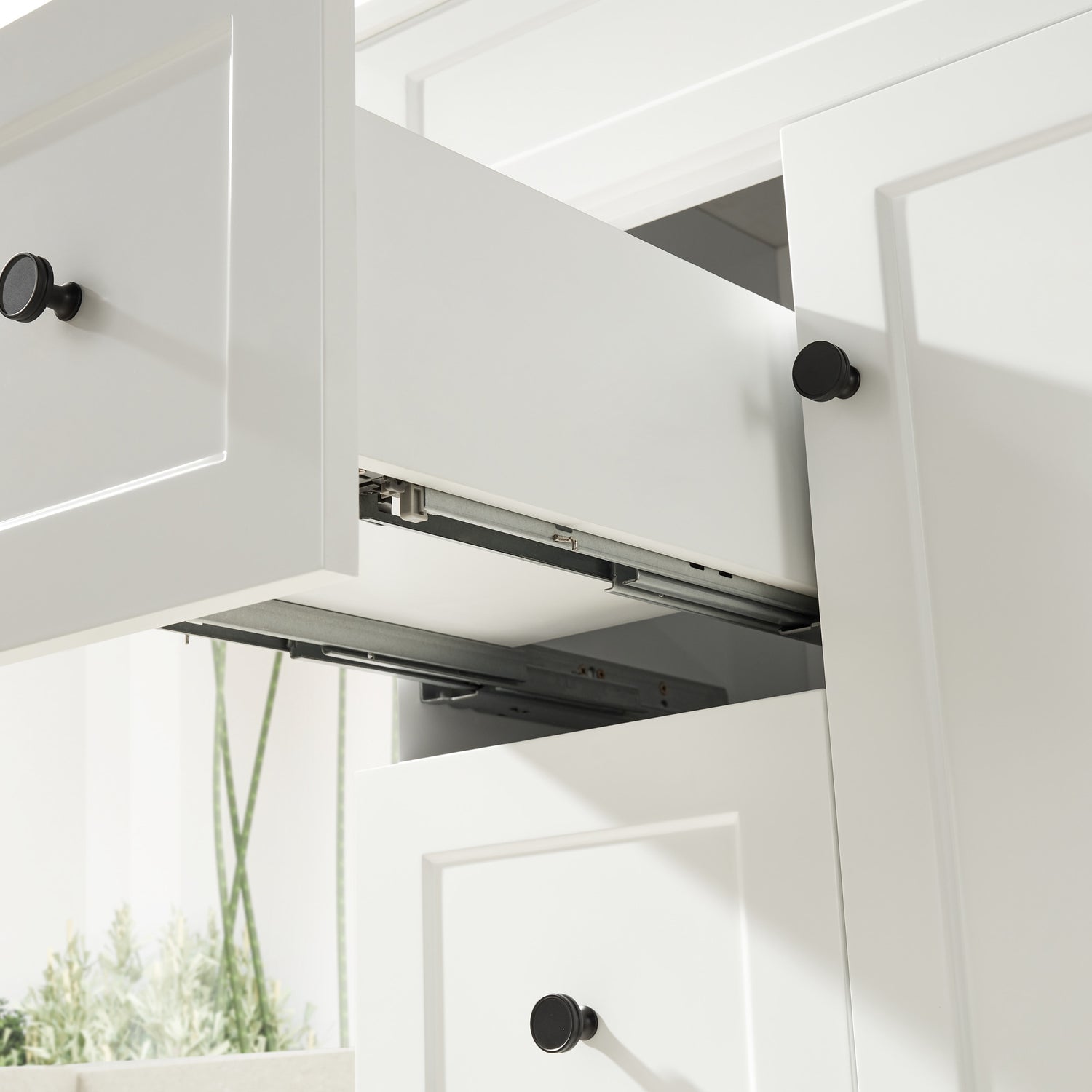 Harrington Floor PVC Cabinet Vanity 750mm (Matte White)