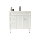 Harrington Freestanding PVC Vanity 900mm (Matte White)