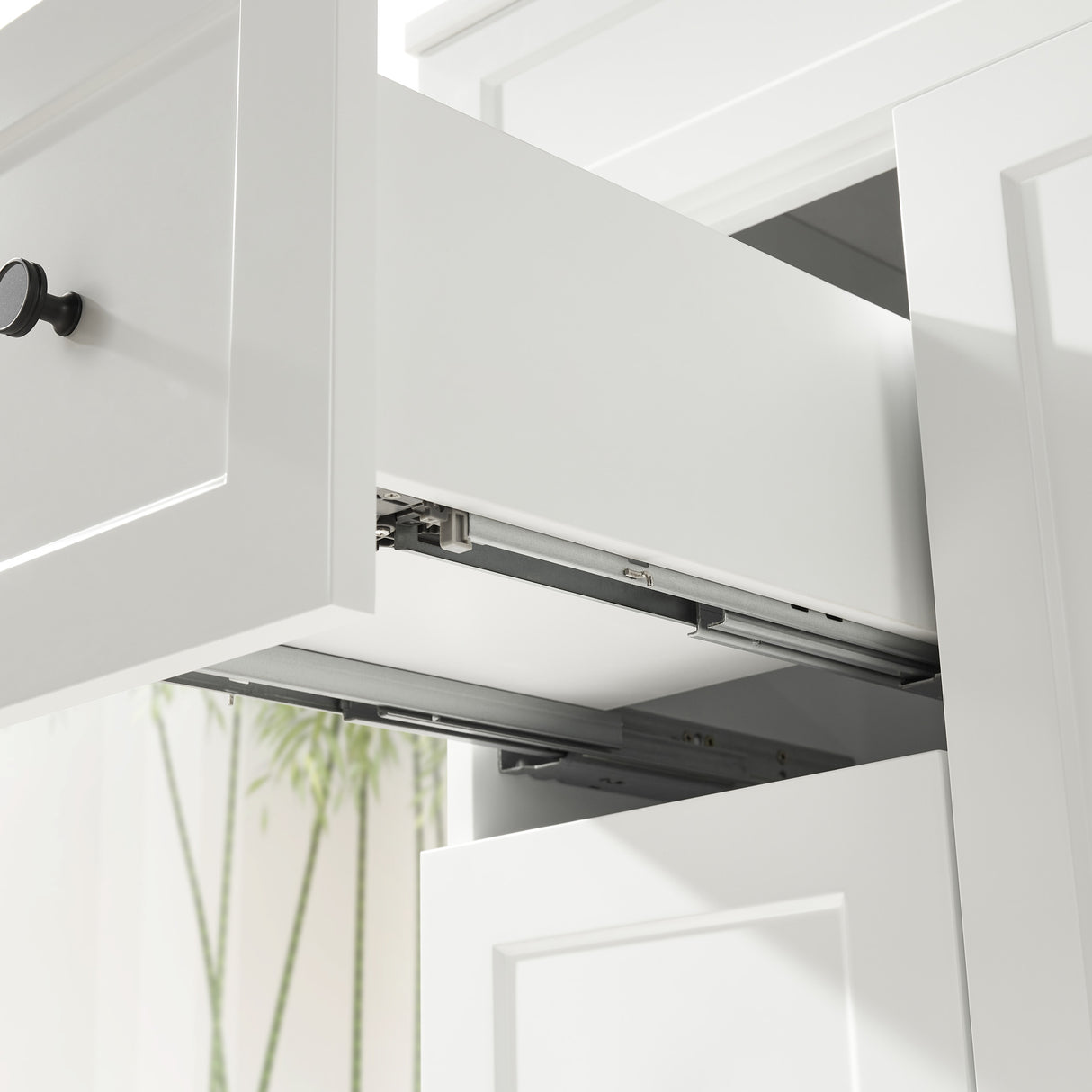 Harrington Freestanding PVC Vanity 900mm (Matte White)