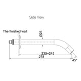 KOHLER Components Wall Mount Basin Spout - Tube