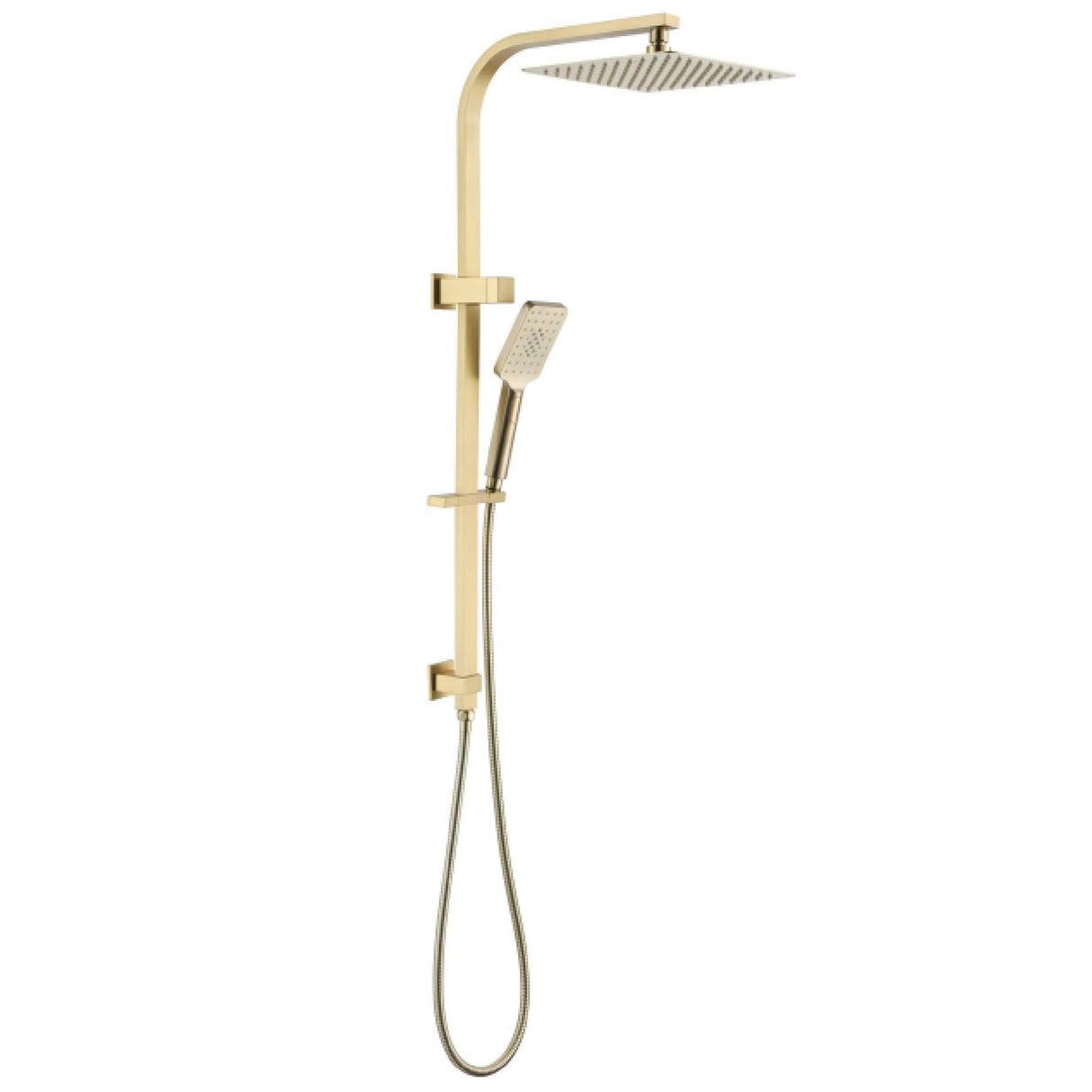 Cresta Dual Shower Rail (Brushed Gold)- Clearance