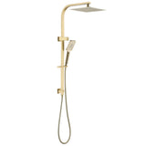 Cresta Dual Shower Rail (Brushed Gold)- Clearance