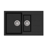Aleksander Double Bowls Granite Kitchen Sink (800x500x200)