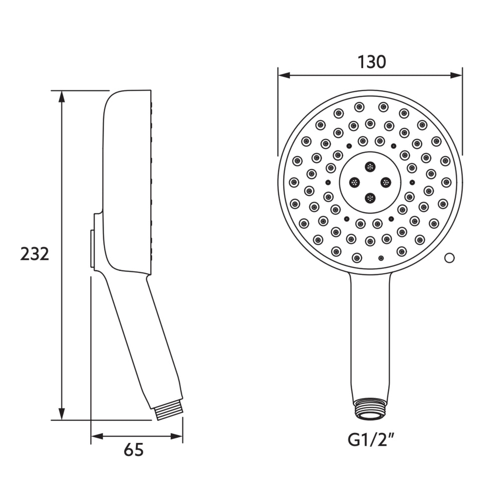 KOHLER  Statement Handshower - Round