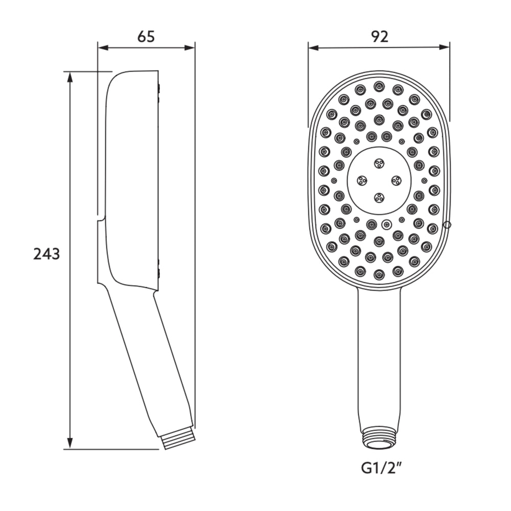KOHLER  Statement Handshower - Oblong