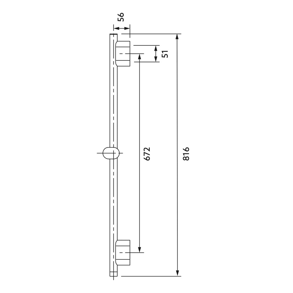 KOHLER  Statement Slidebar - 800mm