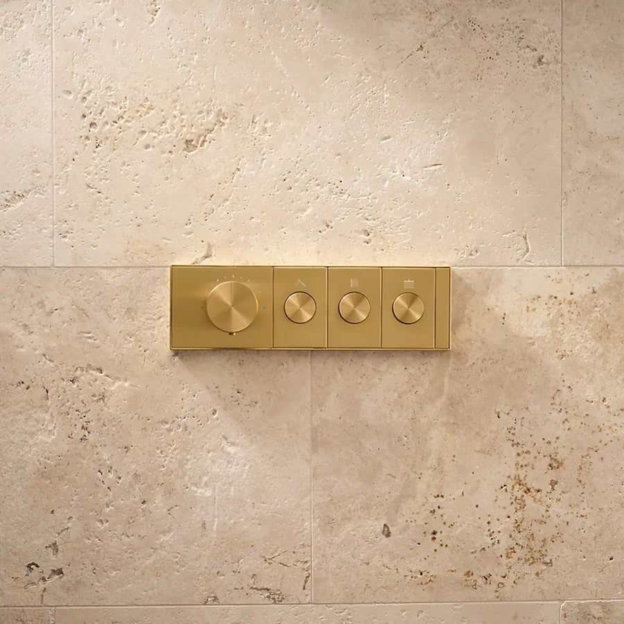 KOHLER Anthem™ Recessed Mechanical Thermostatic Control Panel - Three Outlets (3OT)