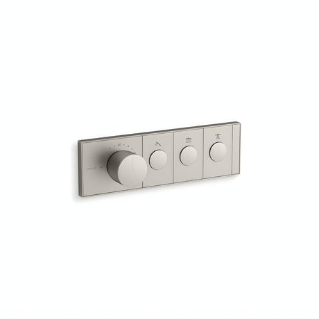 KOHLER Anthem™ Recessed Mechanical Thermostatic Control Panel - Three Outlets (3OT)