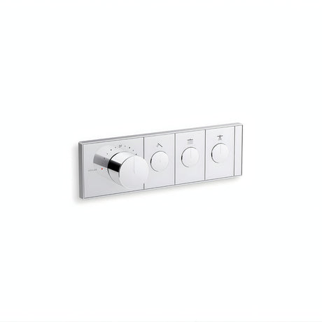 KOHLER Anthem™ Recessed Mechanical Thermostatic Control Panel - Three Outlets (3OT)