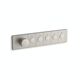 KOHLER Anthem™ Recessed Mechanical Thermostatic Control Panel - Five Outlets (5OT)