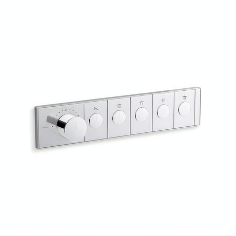 KOHLER Anthem™ Recessed Mechanical Thermostatic Control Panel - Five Outlets (5OT)