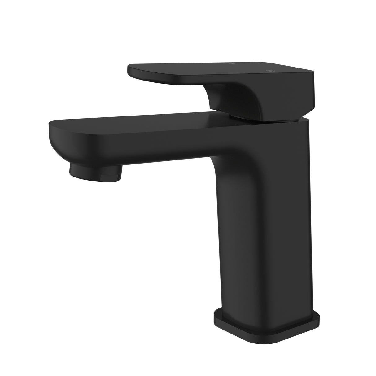 Eden Round Cornered Rectangle Handle Basin Mixer Lead Free