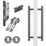 Manovella Entrance Roller Lock Kit - Charmian Pull-Gunmetal