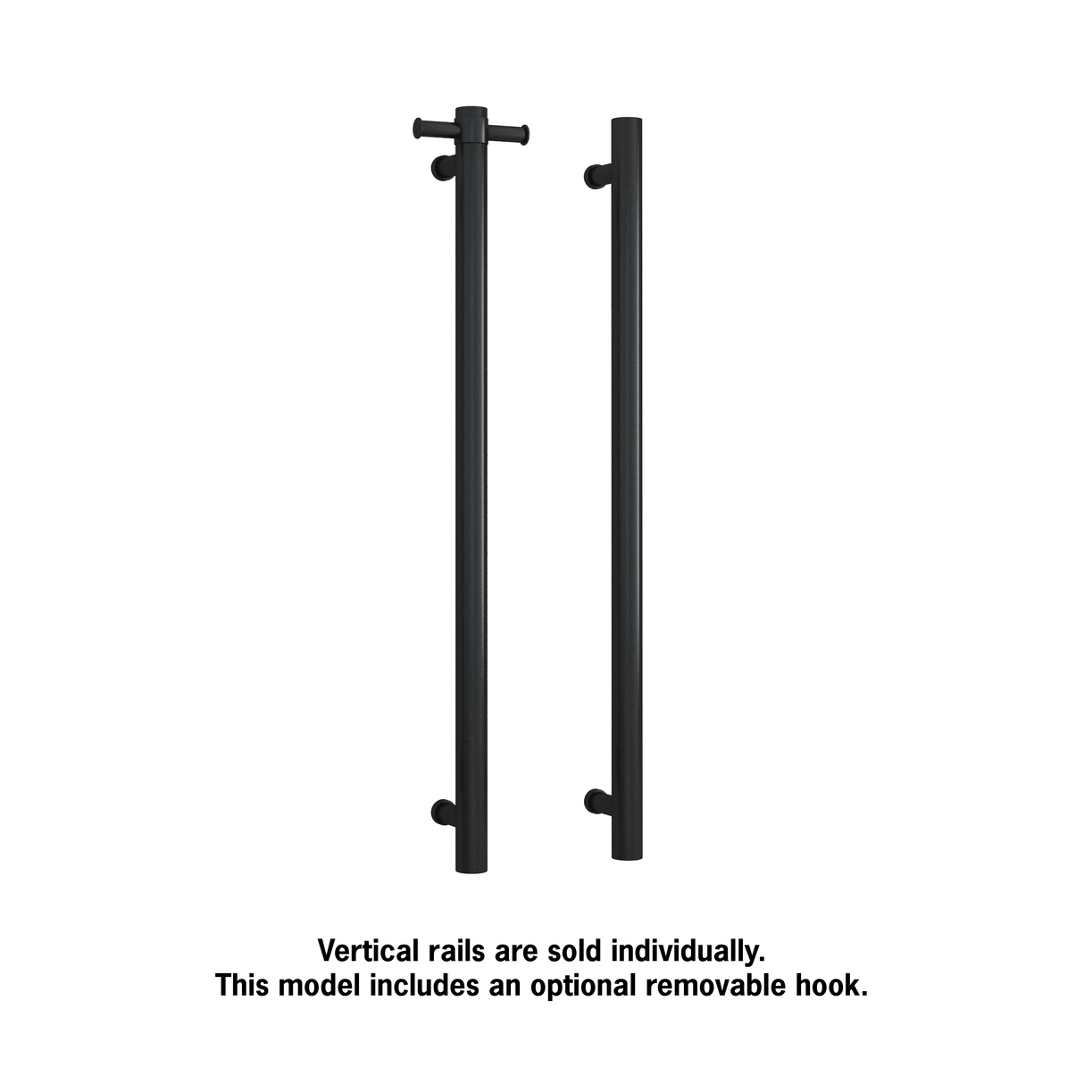Thermorail Straight/Round 240Volt Vertical Bar 900x142x100mm 20Watts