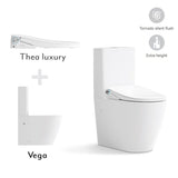 THEA Luxury VEGA Rimless Back to Wall Smart Toilet Suite