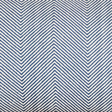 Candace Stool - Chevron Blue Linen