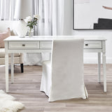 Brighton Slip Cover Dining Chair - White Linen