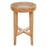 Cape Byron Rattan Kitchen Stool - Natural