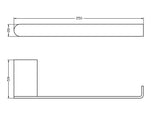 ZEVIO Towel Bar - Chrome