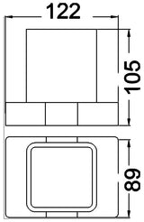 Seto Tumbler Holder (Chrome)
