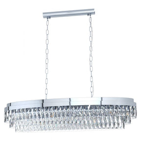 Chandelier Light VALPARAISO1 95 Crystal Chrome