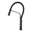 Round Pull Out Kitchen Sink Mixer Tap - Matte Black