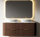 CETO ARTIS-D Wall Hung Vanity Walnut (All Sizes)