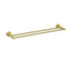 Otus Slimline SS304 Towel Rail Double 600mm - Brushed Gold