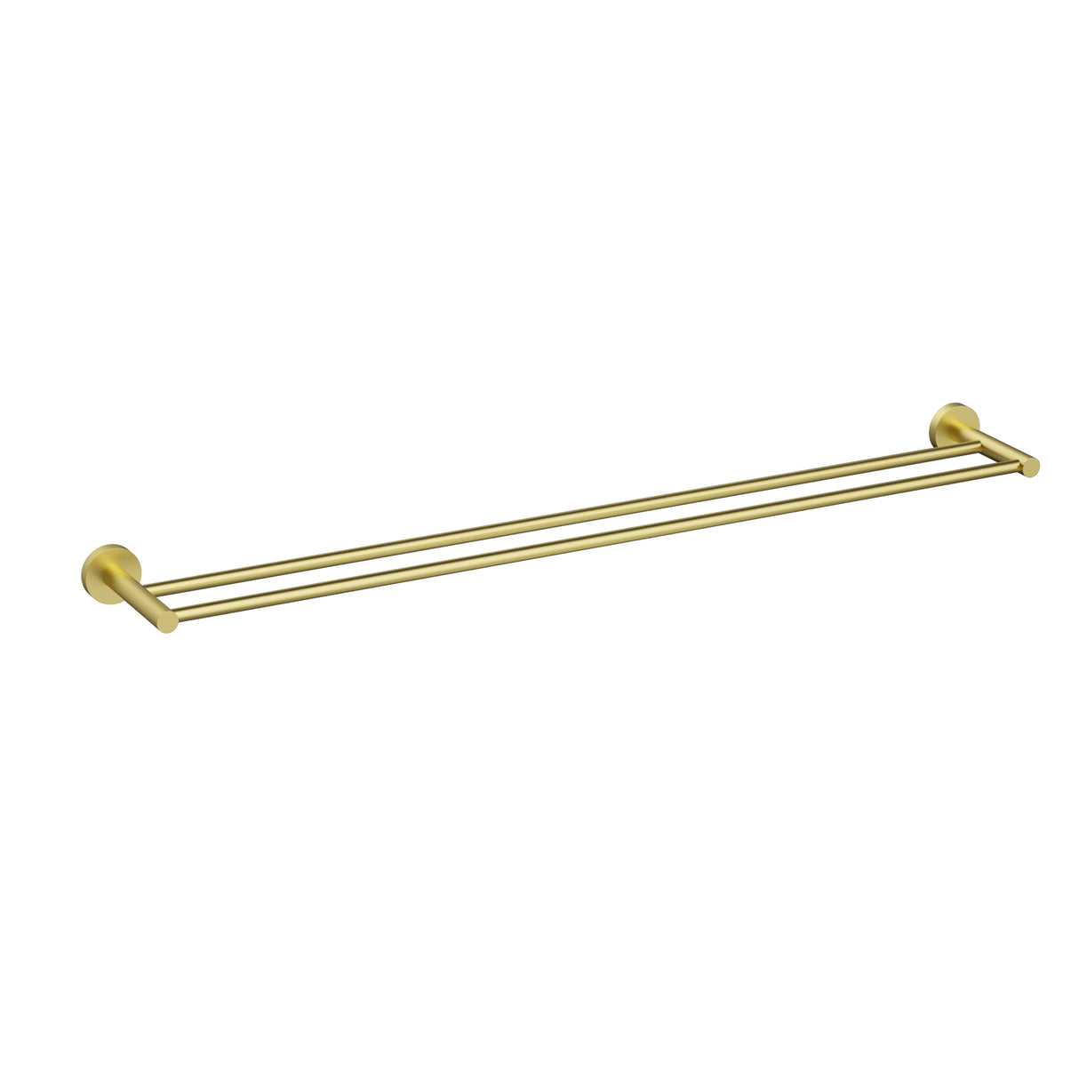 Otus Slimline SS304 Towel Rail Double 900mm - Brushed Gold