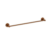 Otus Slimline SS304 Towel Rail Single 600mm - Brushed Copper