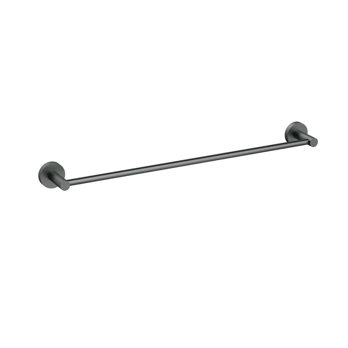 Otus Slimline SS304 Towel Rail Single 600mm - Gun Metal