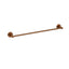 Otus Slimline Towel Rail Single 600mm Brushed Copper